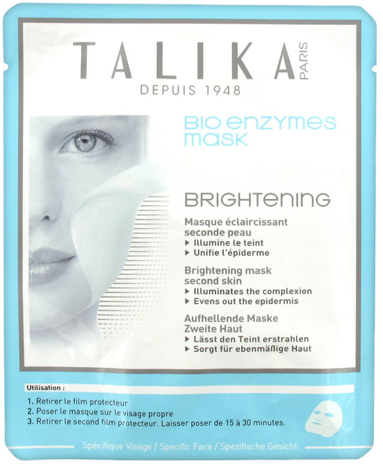 Talika bio enzymes mask masque éclaircissant seconde peau